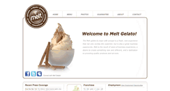 Desktop Screenshot of meltgelato.com